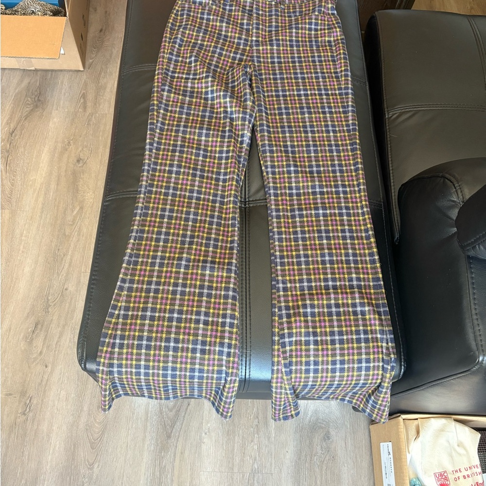 American Eagle Outfitters Multicolor Plaid Pants